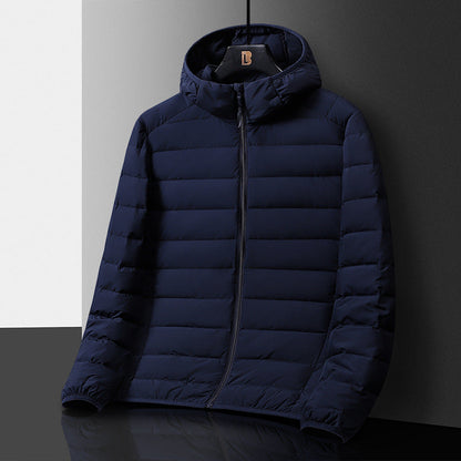 Isolierte Herren Steppjacke Leicht Warm