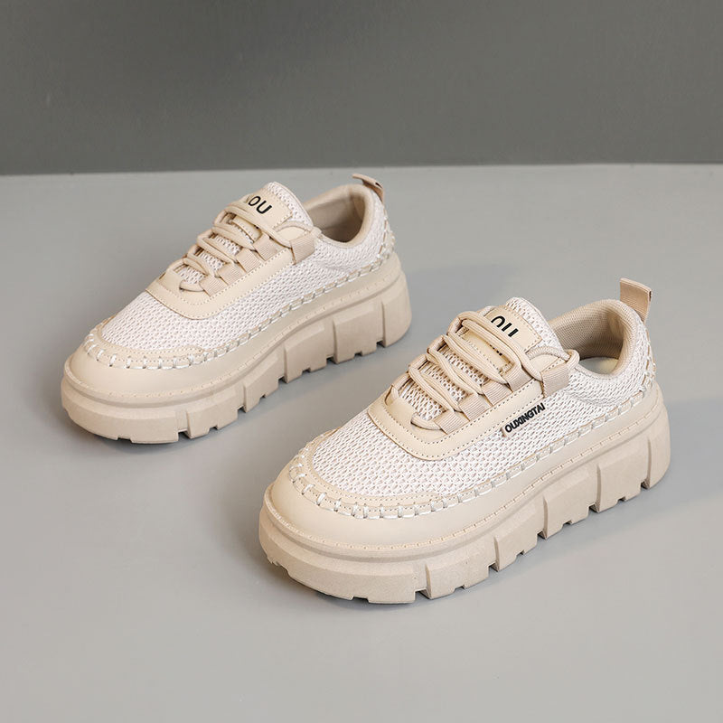 Damen Sneaker Sportlich Atmungsaktiv mit Federung