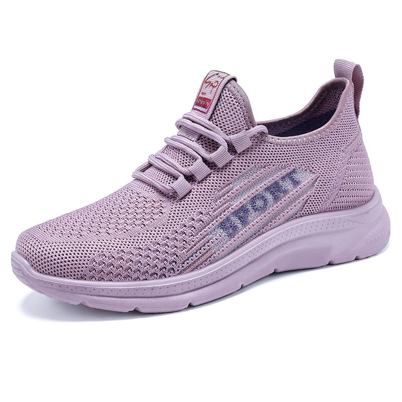 Damen Sport-Sneaker Atmungsaktiv mit Schnellschnürsystem