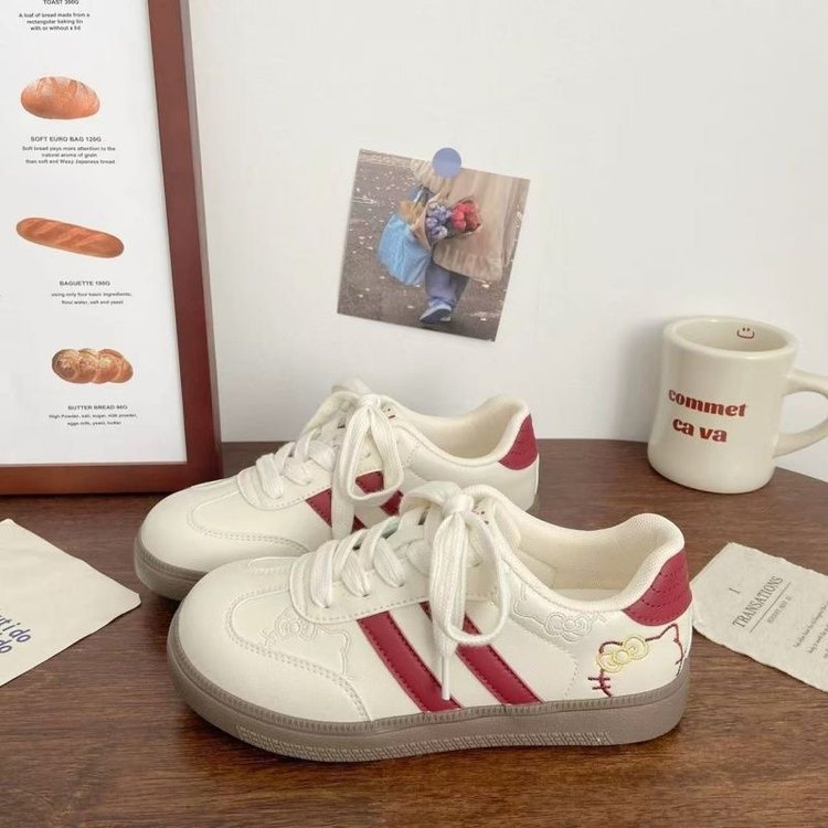 Damen Sneaker Hello Kitty Design Komfortabel