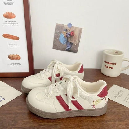Damen Sneaker Hello Kitty Design Komfortabel