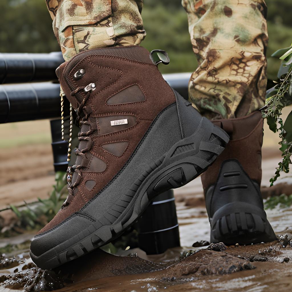 Wanderstiefel Herren Wasserabweisend Guter Grip