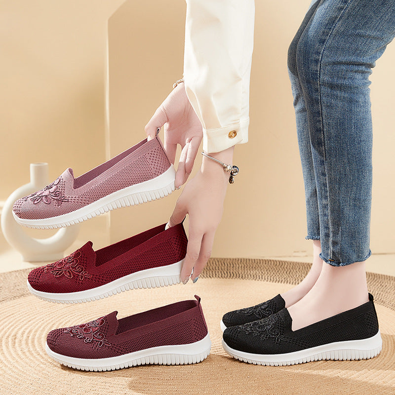 Damen Sneaker Bequem Slip-On Flora Style