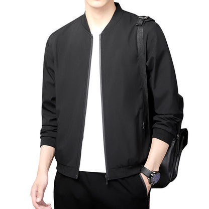 Herren Bomberjacke Sportlich Modern Elastisch