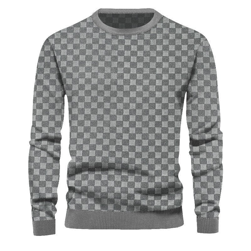 Herren Strickpullover Bequem Strukturiert Modern