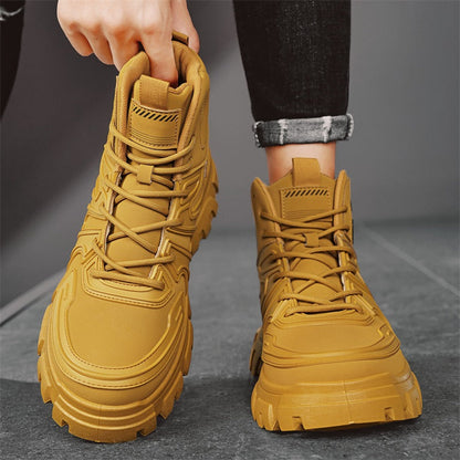 Damen High-Top Stiefel Robust Winterstiefel Rutschfest