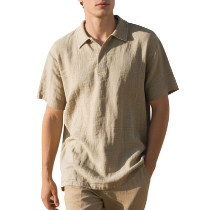 Herren Poloshirt Kurzarm Baumwolle Klassisch Modern