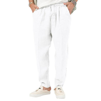 Bequeme Leinenhose Herren Sommerhose Leicht