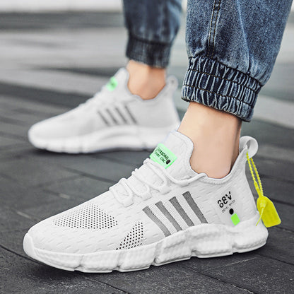 Damen Sneaker Leicht Atmungsaktiv Flex-Sohle Sportlich - BerlinGlamour