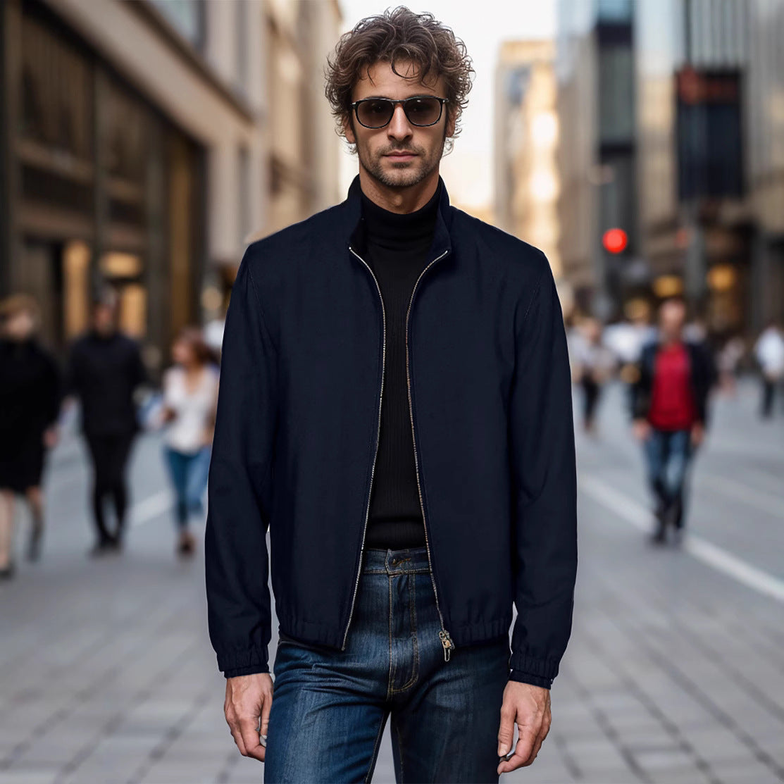 Herren Übergangsjacke Leicht Modisch Sommer