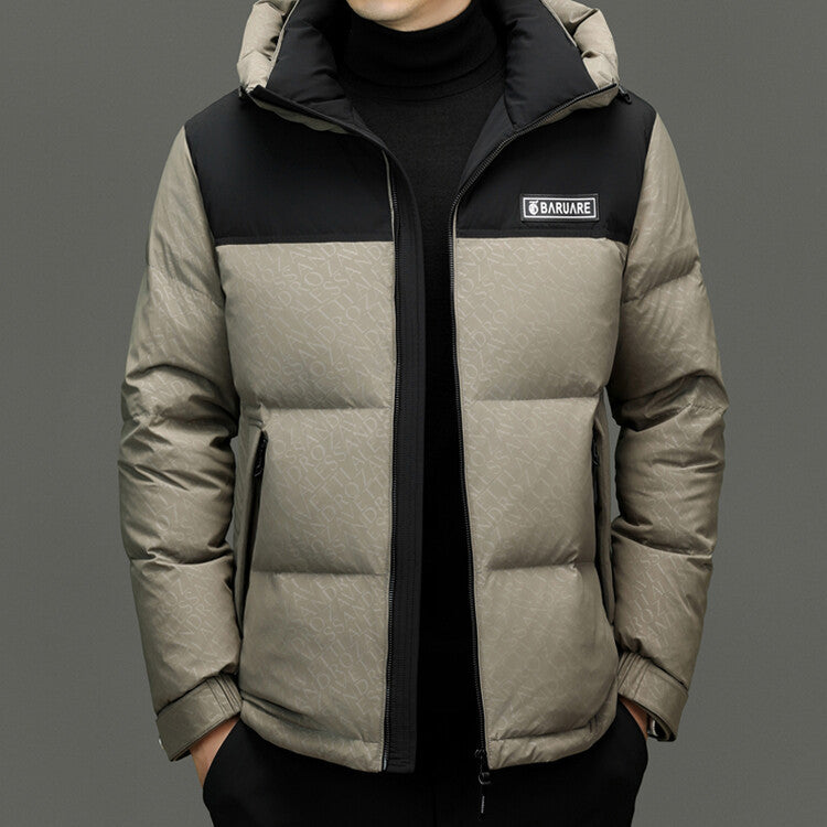 Herren Steppjacke Modern Schwarz Berlin Style