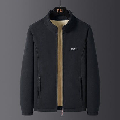 Herren Fleecejacke Warm Kuschelig Soft - BerlinGlamour
