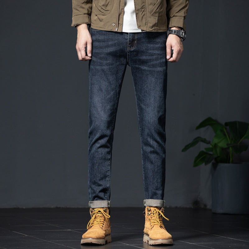 Herren Jeans Slim Fit Hose Modern Komfortabel