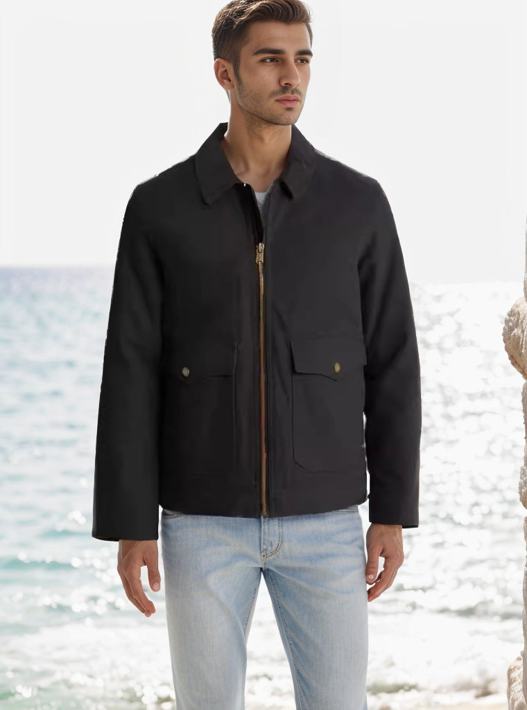 Herren Outdoor Jacke Robust Mit Vielen Taschen Modern