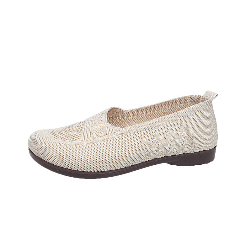 Ballerinas Damen Atmungsaktiv Elastisch Bequem