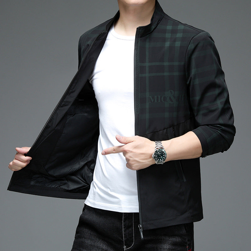 Herren Sportjacke Modern Urban Style