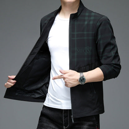 Herren Sportjacke Modern Urban Style