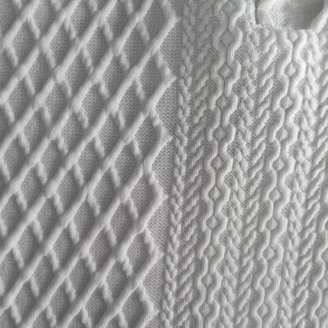 Herren Polohemd Langarm Modern Strukturiert Elegent