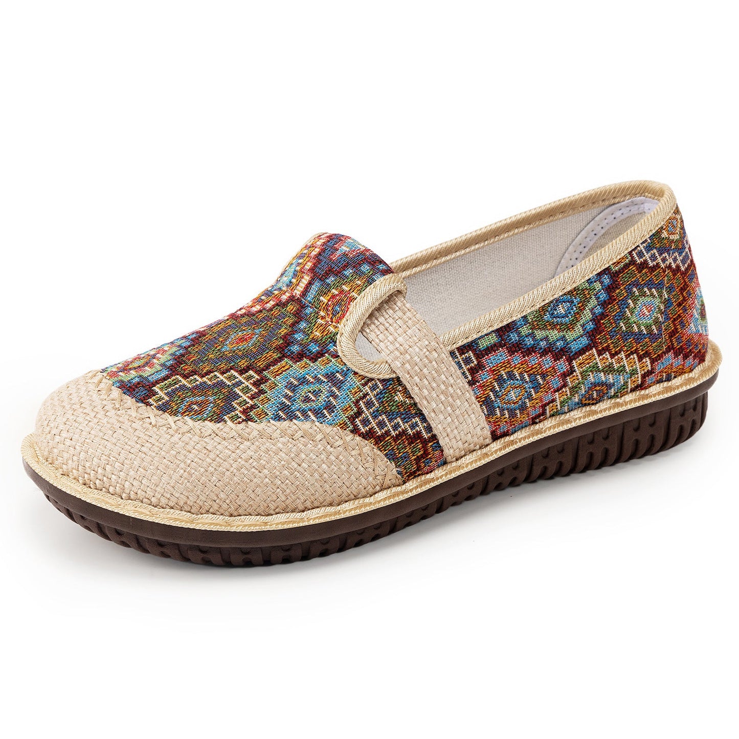 Damen Clogs Bequem Bunt Gemütlich