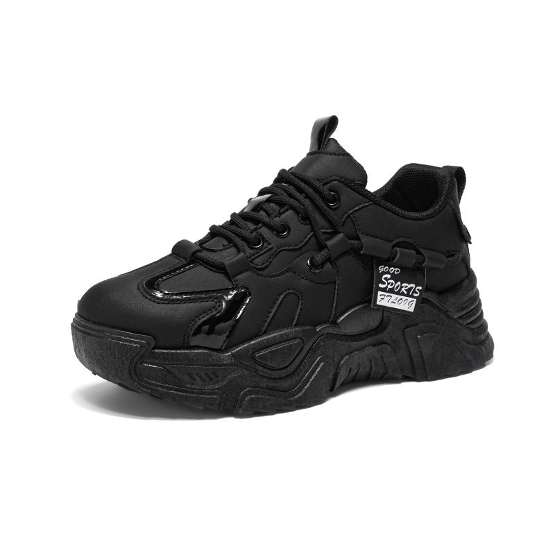Damen Sneaker Sportlich Chunky Weite Passform bequem