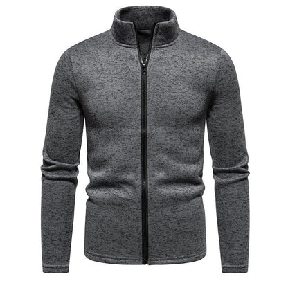 Herren Outdoorjacke Wasserfest mit hohem Kragen