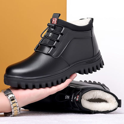 Damen Stiefelette Warm Winterstiefel Rutschfest