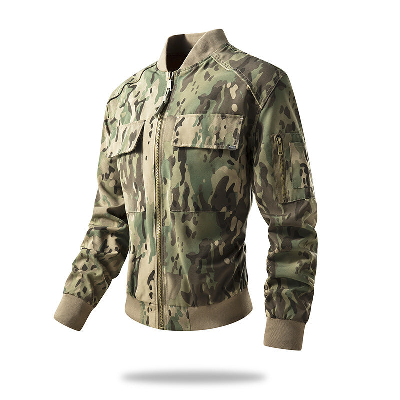 Herren Militärjacke mit praktischen Reißverschlusstaschen BerlinGlamour wird zu Herren Militärjacke Modern mit stylischem Berlin Chic - BerlinGlamour