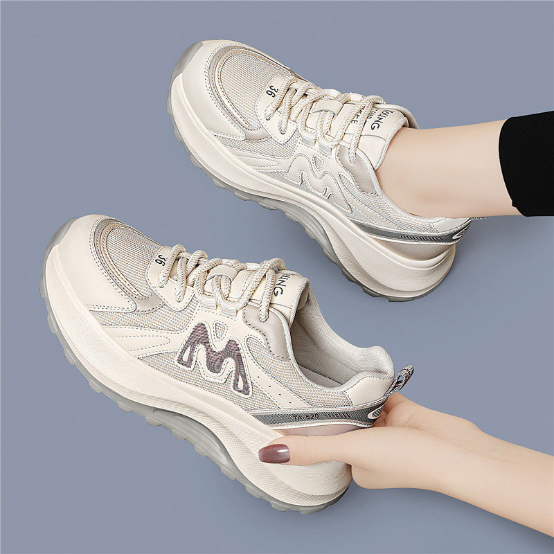 Damen Sneaker Chunky atmungsaktiv Stoßdämpfend Mode