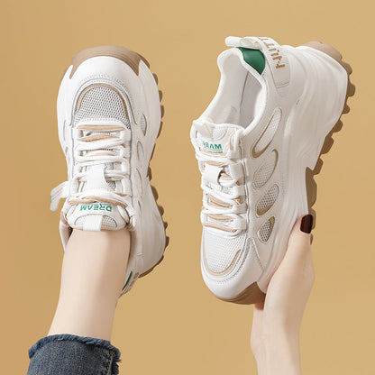 Damen Sneaker Chunky Atmungsaktiv Komfort Schuhe