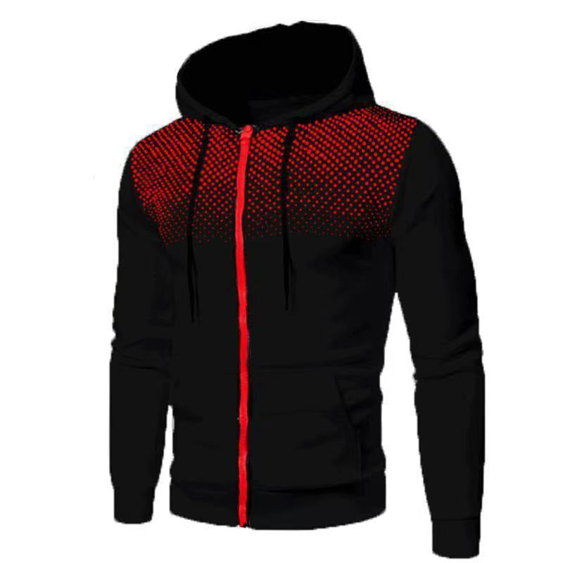Herren Kapuzenjacke Sportlich Funktionell