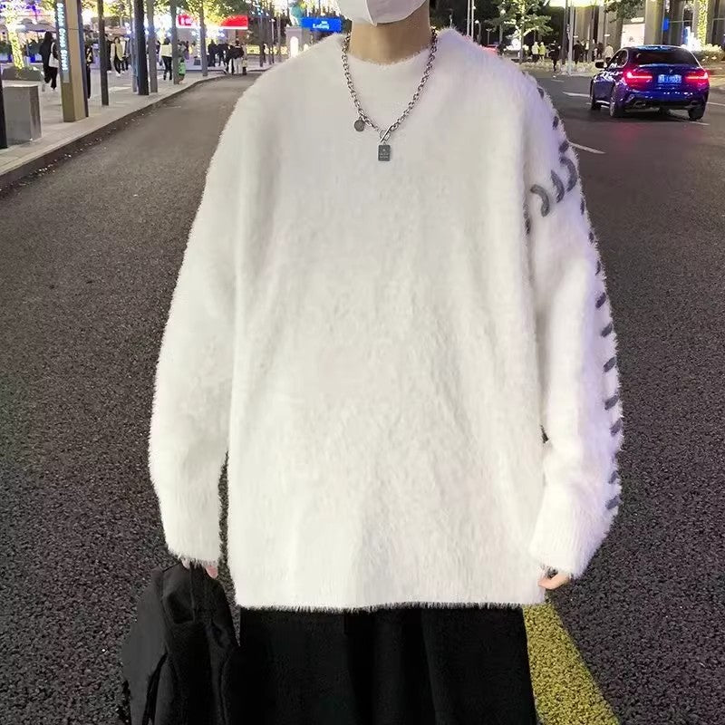 Damen Strickpullover Gemütlich Stylish Oversized