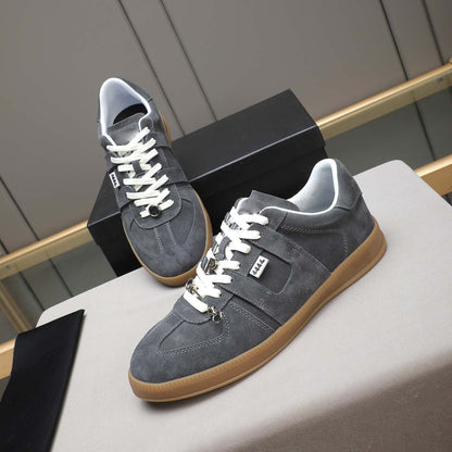 Damen Sneaker Weiches Wildleder Bequem Laufsohle