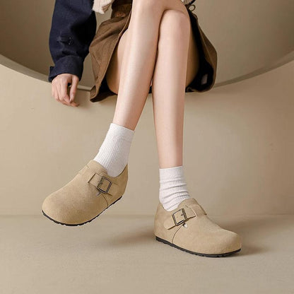 Damen Schuhe Molletten Bequem Verstellbar Modisch - BerlinGlamour