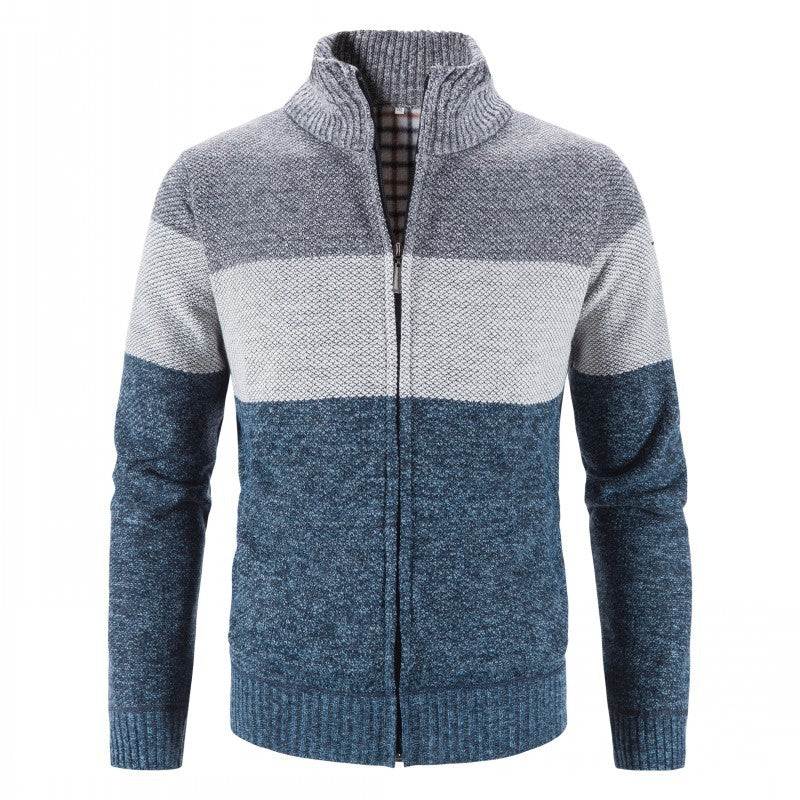 Herren Strickjacke Modern Geschmeidig
