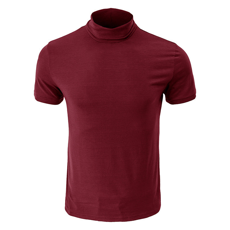 Herren T-Shirt Stehkragen Modern Berlin Style