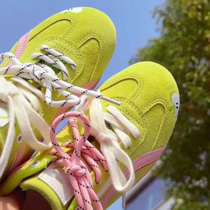 Damen Sneaker Atmungsaktiv Modern mit Applikationen