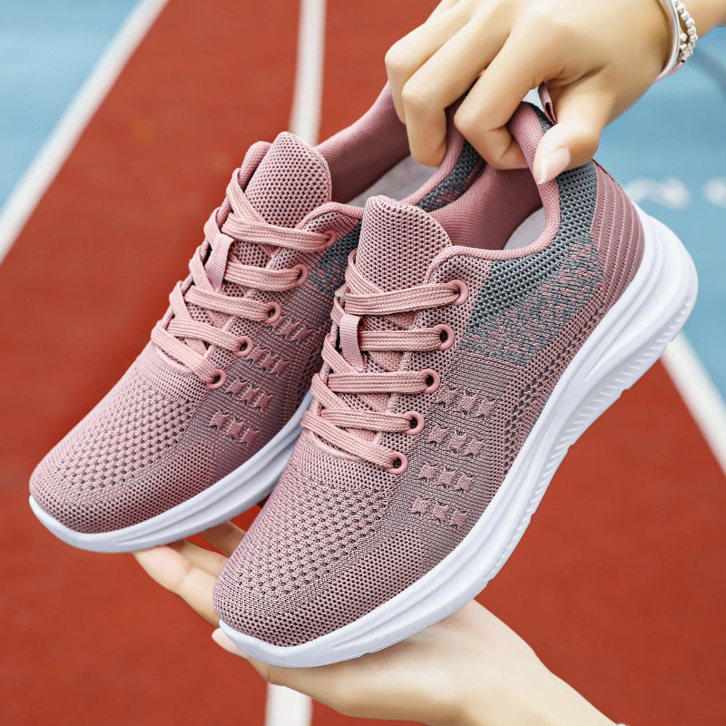 Damen Fitness-Sneaker Sportlich Atmungsaktiv Mit Dämpfung - BerlinGlamour