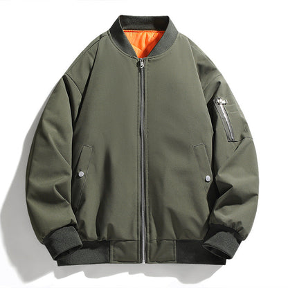 Herren Bomberjacke Lässig mit Taschen Urban Style