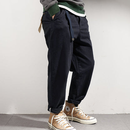 Herren Cargo-Hose Bequem Verstellbar Mit Tiefen Taschen