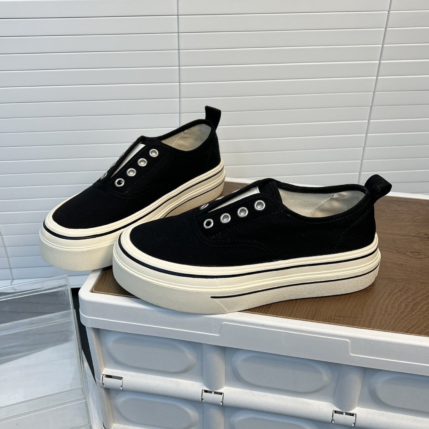 Damen Sneaker Bequem Plateau Schuhe Fashion