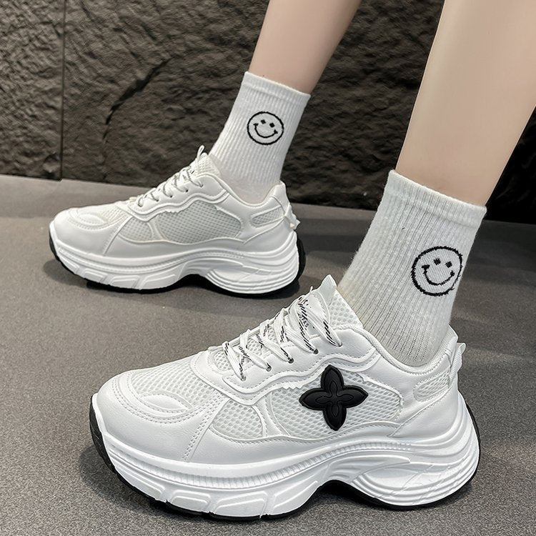 Damen Sneaker Sportlich Bequem Farbenfroh