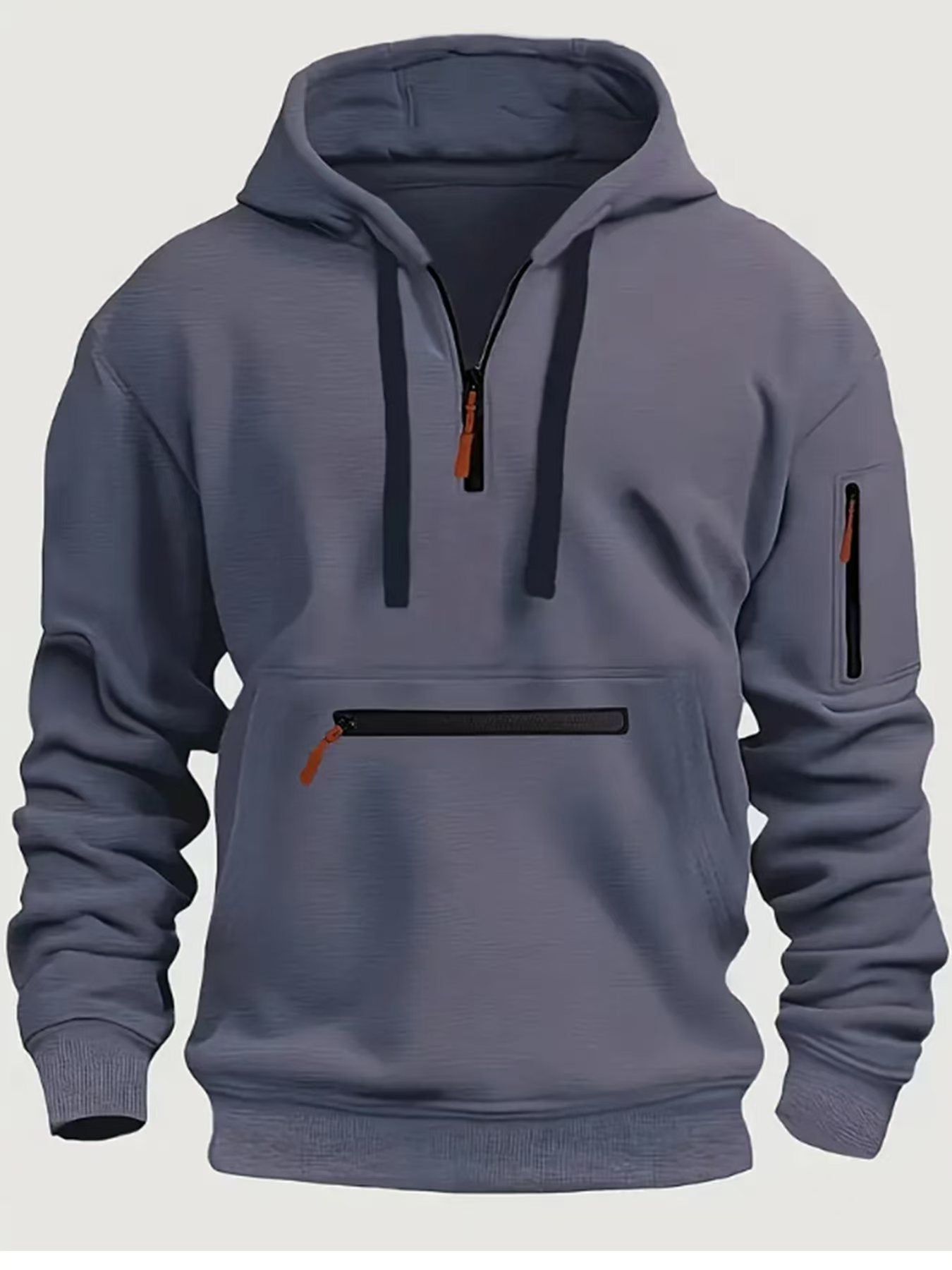 Herren Hoodie Modern mit Reißverschluss und Coolen Designs
