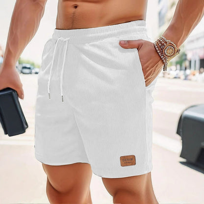 Herren Shorts Denim Lässig Elastisch Mit Seitentaschen - BerlinGlamour