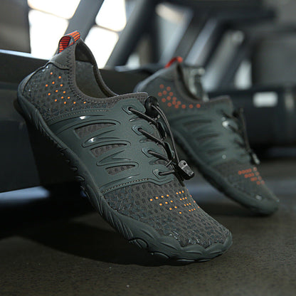 Damen Schwimmschuhe Flexible Schnellschnürsystem Sportlich
