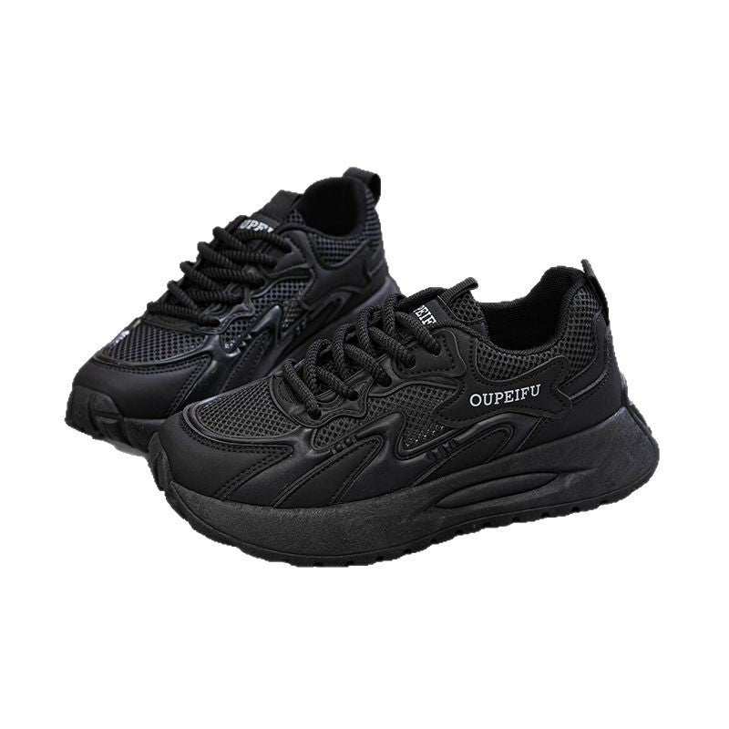 Damen Sneaker Bequem Atmungsaktiv Laufsohle