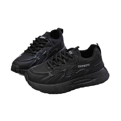 Damen Sneaker Bequem Atmungsaktiv Laufsohle