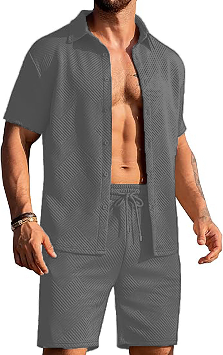 Moderne Kurzarmhose mit strukturiertem Design Berlin.