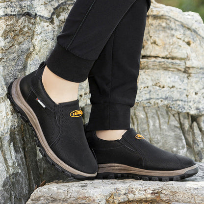 Damen Freizeitschuhe Bequem Slip-On Schuhe mit Stabilen Sohlen