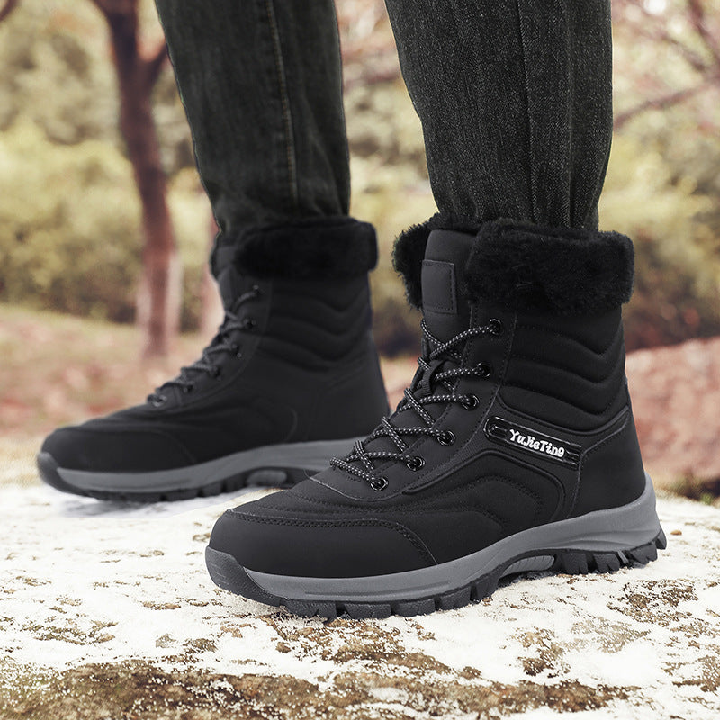 Damen Winterstiefel Warm Rutschfest Mit Futter - BerlinGlamour