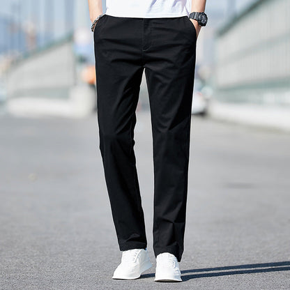 Herren Freizeithosen Bequem Elastisch Mit Stretch